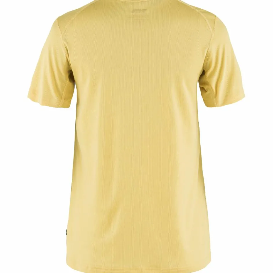 Sale Fjällräven Abisko Day Hike SS shirt dames mais yellow