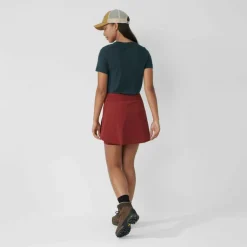 Fjällräven Abisko Midsummer skort dames pomegranate red