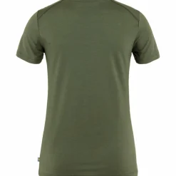 Fjällräven Abisko Wool shirt dames laurel green