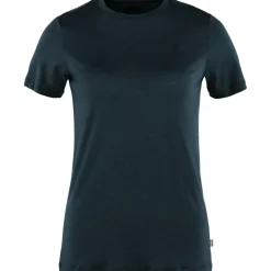 Fjällräven Abisko Wool shirt dames dark navy