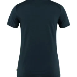 Fjällräven Abisko Wool shirt dames dark navy