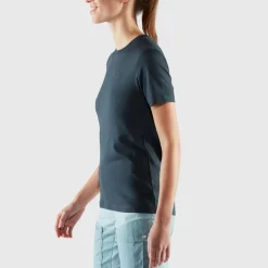 Fjällräven Abisko Wool shirt dames dark navy