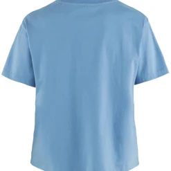 Fjällräven Fjällblomster Logo shirt dames ultramarine