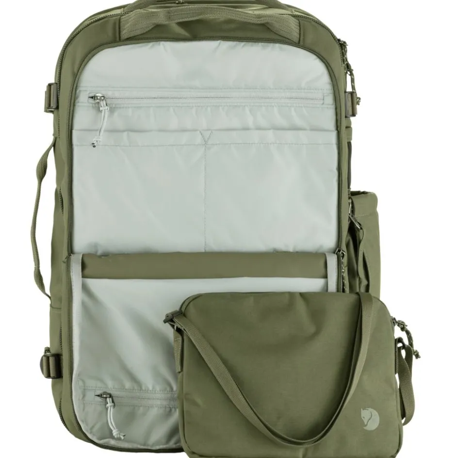 Fjällräven Färden Carry-On Pack 15 inch laptop rugzak 40 liter green