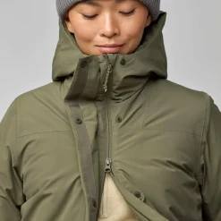 Fjällräven HC Hydratic Padded parka outdoor jack dames  laurel green