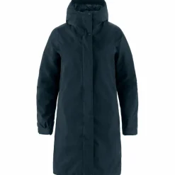 Discount Fjällräven HC Hydratic Padded parka outdoor jack dames dark  navy