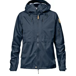 Fjällräven Keb Eco Shell outdoor jack dames dark navy