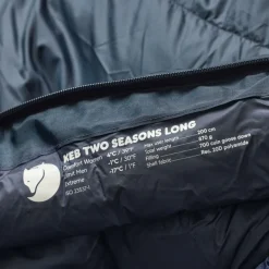 Sale Fjällräven Keb Two Seasons Long mummy slaapzak navy