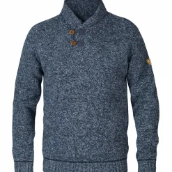 Fjällräven Lada sweater heren dark navy