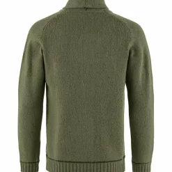 Discount Fjällräven Lada sweater heren laurel green