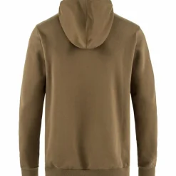 Online Fjällräven Logo hoodie heren wood brown