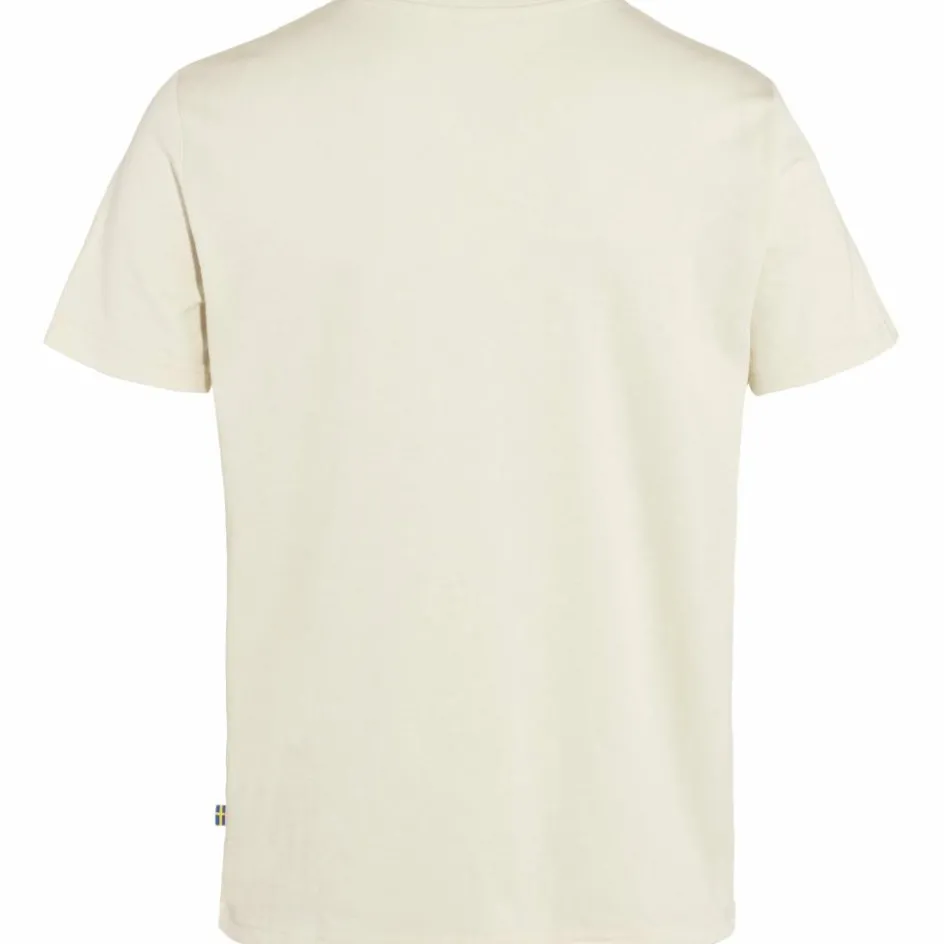 Fjällräven Logo shirt dames chalk white