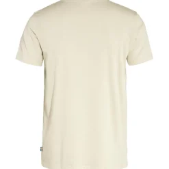 Fjällräven Logo shirt heren chalk white