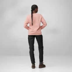 Best Fjällräven Logo sweater dames dusty rose port