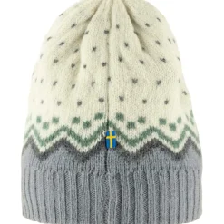 Fjällräven Ovik Knit muts chalk white