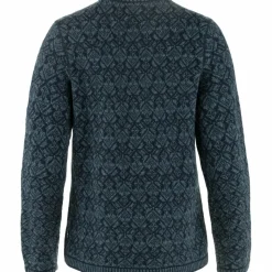 Fjällräven Snow Round Neck sweater dames dark navy