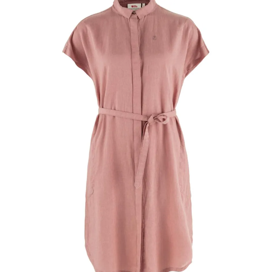 Hot Fjällräven Övik Hemp jurk dames dusty rose