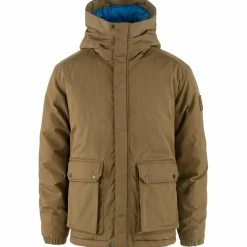 Fjällräven Övik Padded outdoor jack heren wood brown