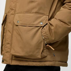 Fjällräven Övik Padded outdoor jack heren wood brown