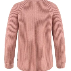 Discount Fjällräven  Övik Rib sweater dames dusty rose