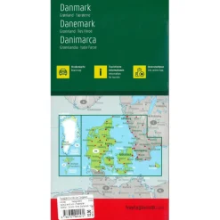 Freytag & Berndt  Denemarken Groenland Faeröer wegenkaart
