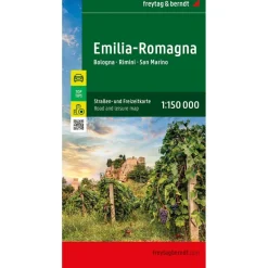 Freytag & Berndt  Emilia-Romagna Bologna Rimini San Marino wegenkaart