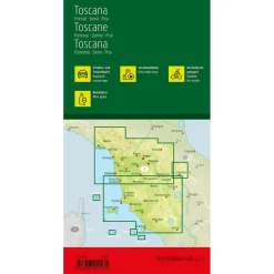 Outlet Freytag & Berndt  Toscane Florence Siena Pisa vrijetijds- en  wegenkaart