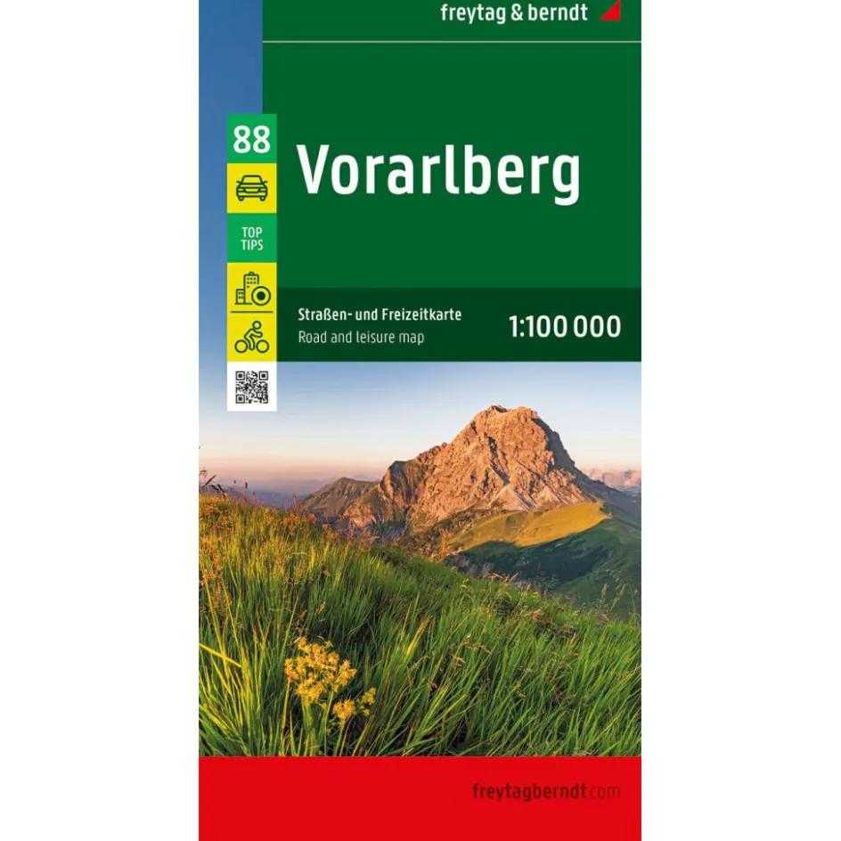 Freytag & Berndt  Voralberg wegenkaart