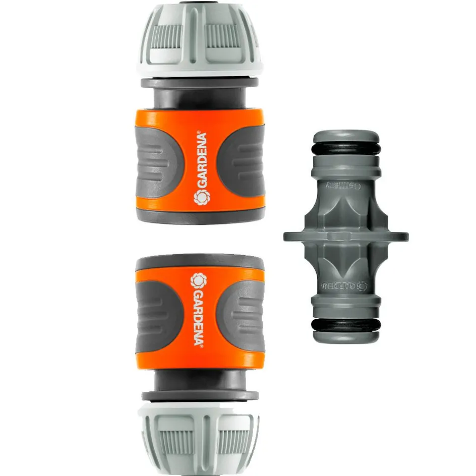 Online Gardena Koppelingen set 13 - 15 mm oranje zwart