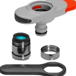 Sale Gardena Kraanverbindingsstuk binnenshuis oranje grijs