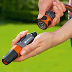 Gardena Slangstuk set 13 - 15 mm oranje zwart