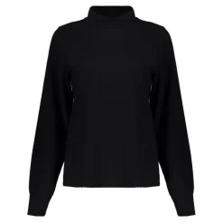 Outlet Geisha 42550-21 Solid Jacquard sweater dames black