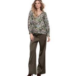 Outlet Geisha blouse dames lila green