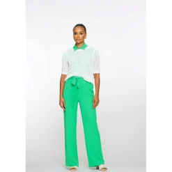Geisha pantalon dames green