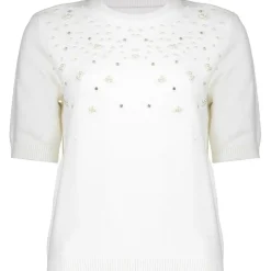 Geisha sweater dames off white