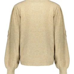 Geisha sweater dames sand