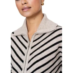 Geisha vest dames black sand