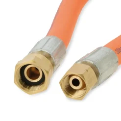 GOK Hogedruk gasslang 75 cm 3/8 links orange