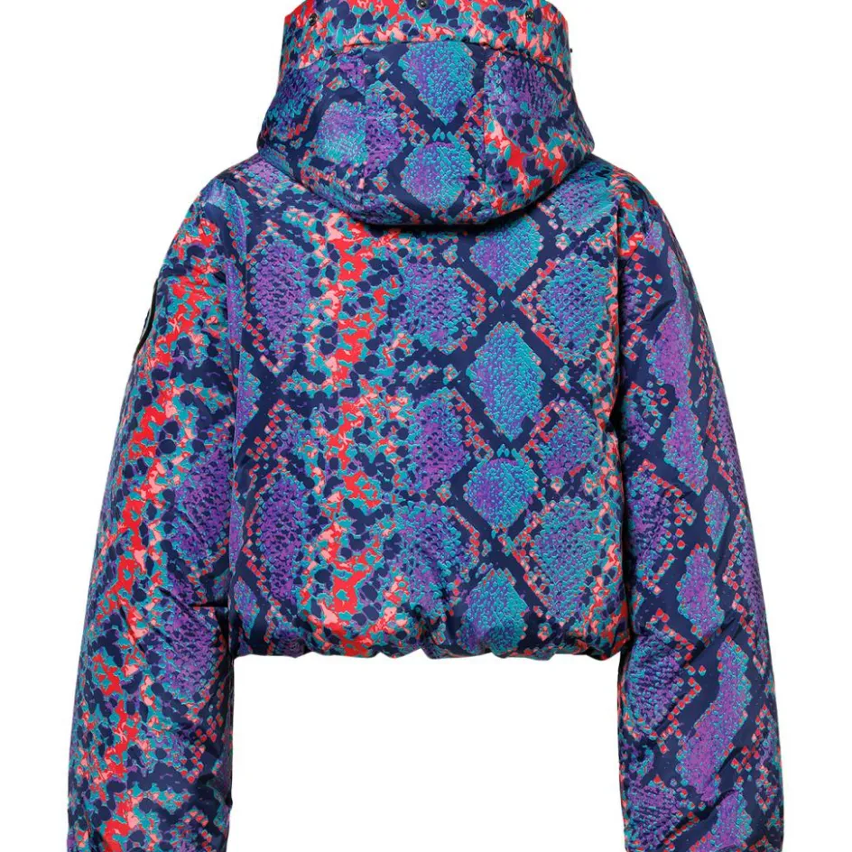 Clearance Goldbergh LUCINDA winterjas dames snake turchese