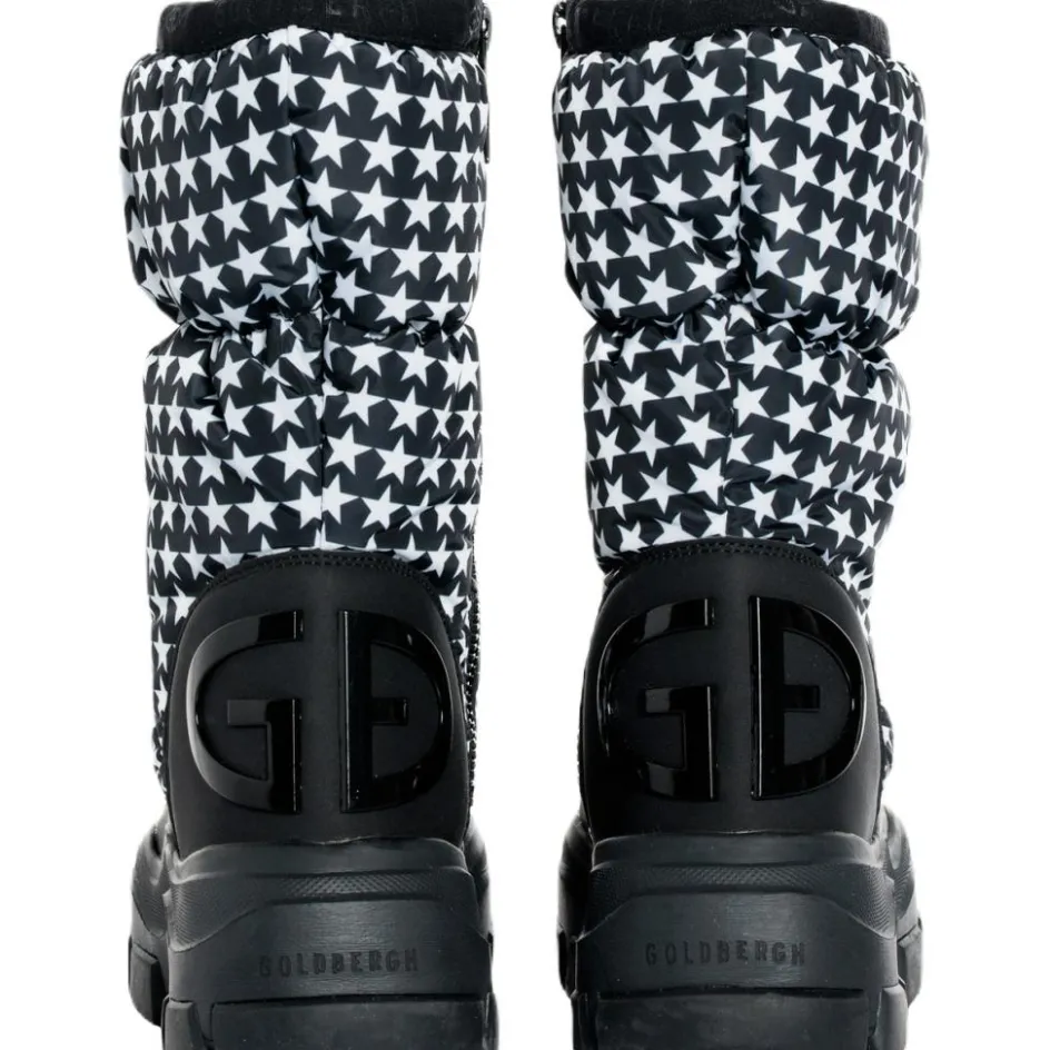 Goldbergh Power Puffy snowboots dames black white