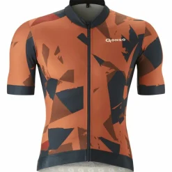 Discount Gonso Tresero SS FZ fietsshirt heren copper clay