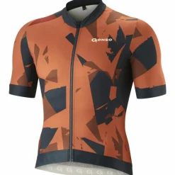 Discount Gonso Tresero SS FZ fietsshirt heren copper clay