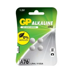 Hot GP Batteries  Alkaline LR44 knoopcel batterij 4-pack