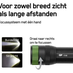 GP Batteries  C32 300L zaklamp