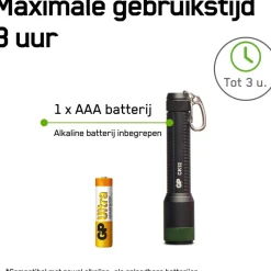 GP Batteries CK12 20L zaklamp