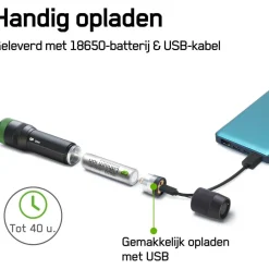 GP Batteries  CR41 650L zaklamp