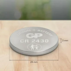 GP Batteries  Lithium CR2430 knoopcel batterij 2-pack