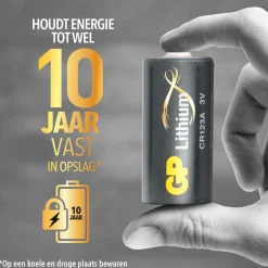 GP Batteries  Lithium CR123A batterij