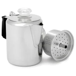 New GSI Outdoors  Glacier Stainless percolator 3 kops