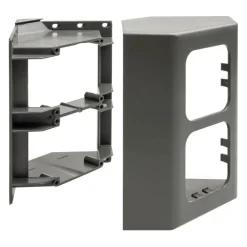 Haba C-line afdekraam hoekmodel 2-voudig donkergrijs